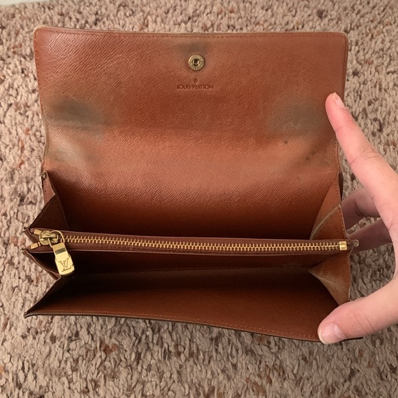 Louis Vuitton Sarah wallet in monogram canvas date code AN0990 - Picture 2 of 10